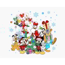 christmas mouse and friends png, merry christmas png, christmas friends png, xmas holiday png, christmas costume santa p