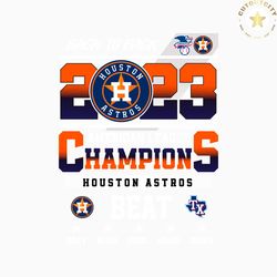back to back 2023 american league champions svg file