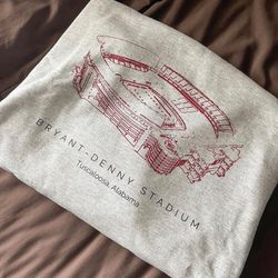 alabama sweatshirt, bryant-denny stadium, alabama stadium sweatshirt, roll tide sweatshirt, bryant denny sweatshirt, ala