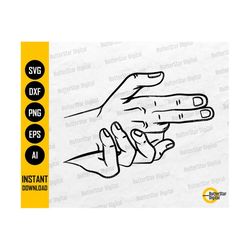 hand gun gesture svg | gun finger svg | shoot hand sign svg | firearm weapon | cutting file printable vector clipart digital dxf png eps ai