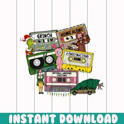 vintage christmas movies cassette tapes png download