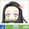 Anime Peeking Premium Graphic Design, Cute , Cool, Anime PNG, Print on Demand, Stickers, Anime Peeker (24).jpg