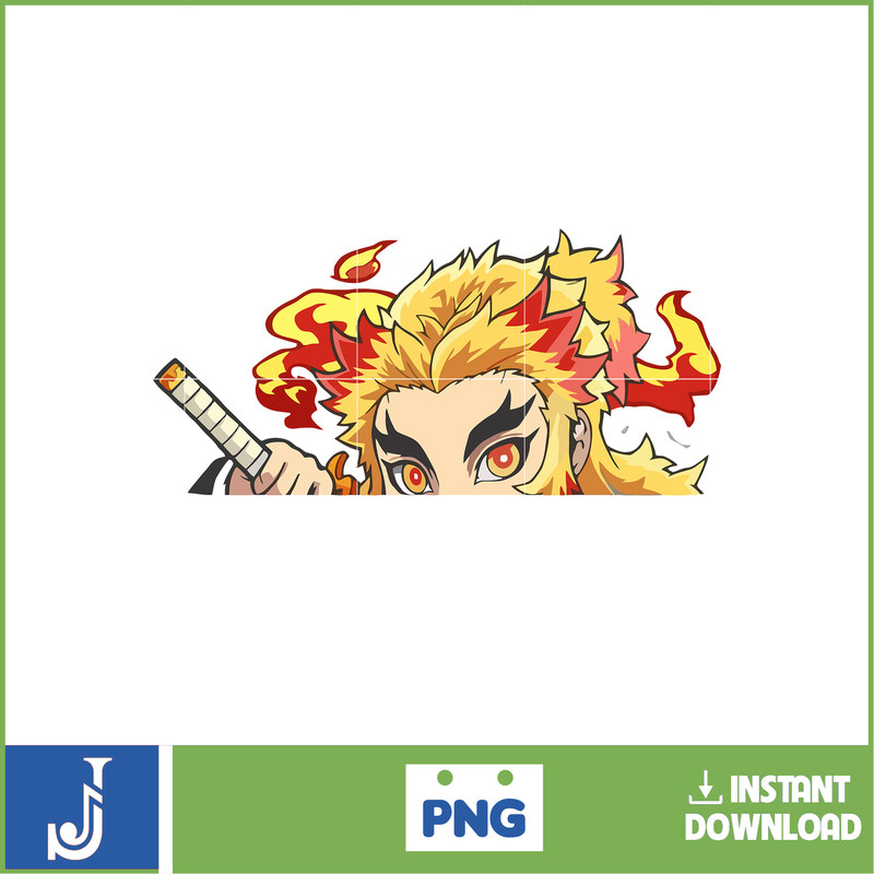 Anime Peeking Premium Graphic Design, Cute , Cool, Anime PNG, Print on Demand, Stickers, Anime Peeker (28).jpg