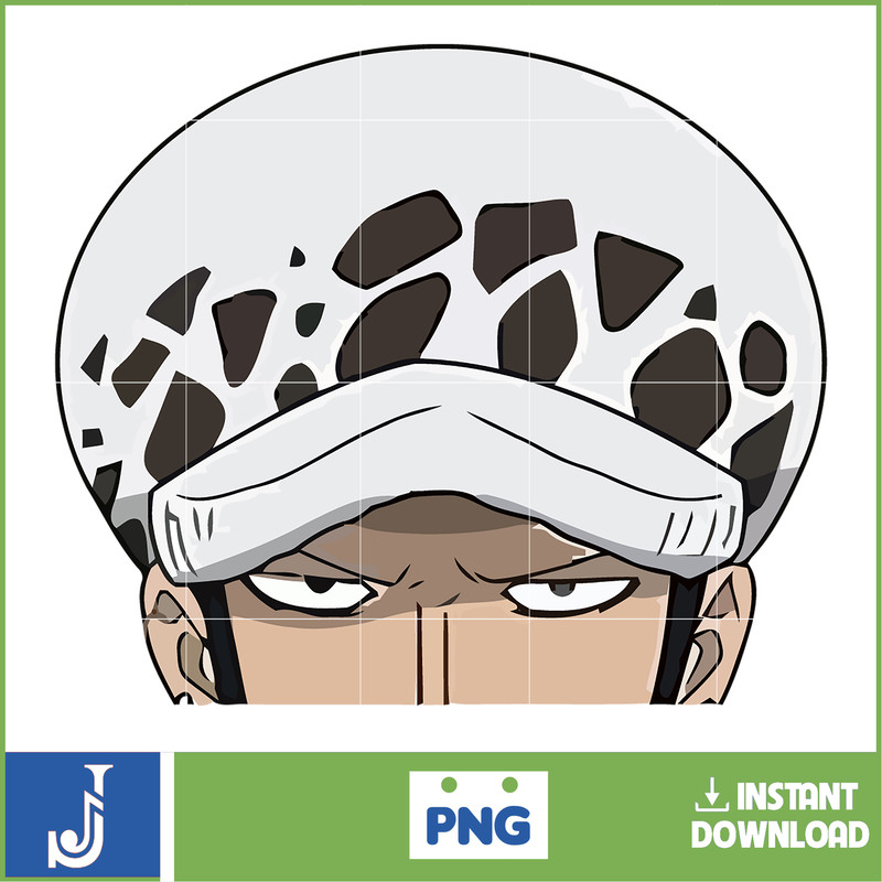 Anime Peeking Premium Graphic Design, Cute , Cool, Anime PNG, Print on Demand, Stickers, Anime Peeker (77).jpg