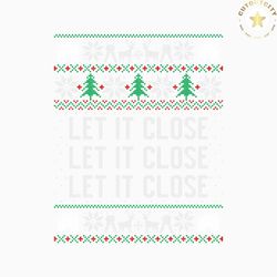 real estate christmas let it close svg cutting digital file