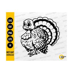 cute turkey svg | hunting season svg | thanksgiving svg | fall autumn bird hunt | cut files clip art vector digital download dxf png eps ai