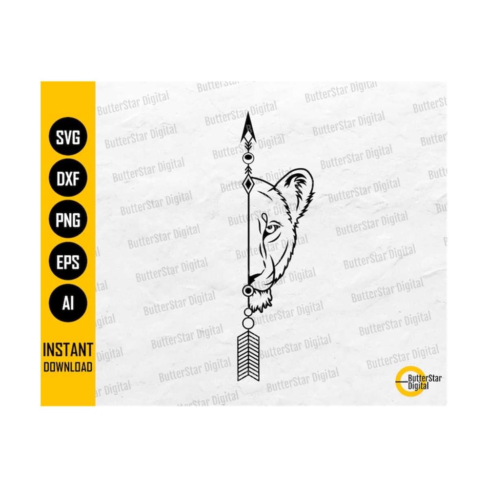 3110202321928-arrow-lioness-svg-boho-wildlife-t-shirt-decal-sticker-tattoo-image-1.jpg