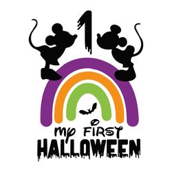 My 1st Disney Mickey Halloween Logo SVG