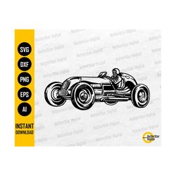 Skeleton Vintage Car Racer SVG | Retro Racing SVG | Racecar SVG | Cricut Cutting File Silhouette Vinyl Clipart Vector Digital Dxf Png Eps Ai