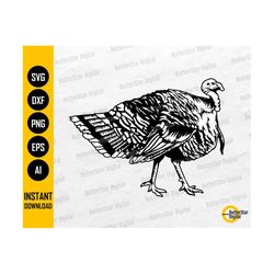 wild turkey svg | turkey hunter svg | turkey hunting svg | hunter cut file | cricut silhouette cutting clipart vector digital dxf png eps ai