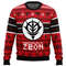 Zeon The Gundam All Over Print Hoodie 3D Zip Hoodie 3D Ugly Christmas Sweater 3D Fleece Hoodie