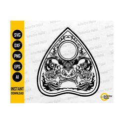 ouija planchette svg | spirit board game svg | cricut cut file silhouette stencil printable clip art vector digital download dxf png eps ai