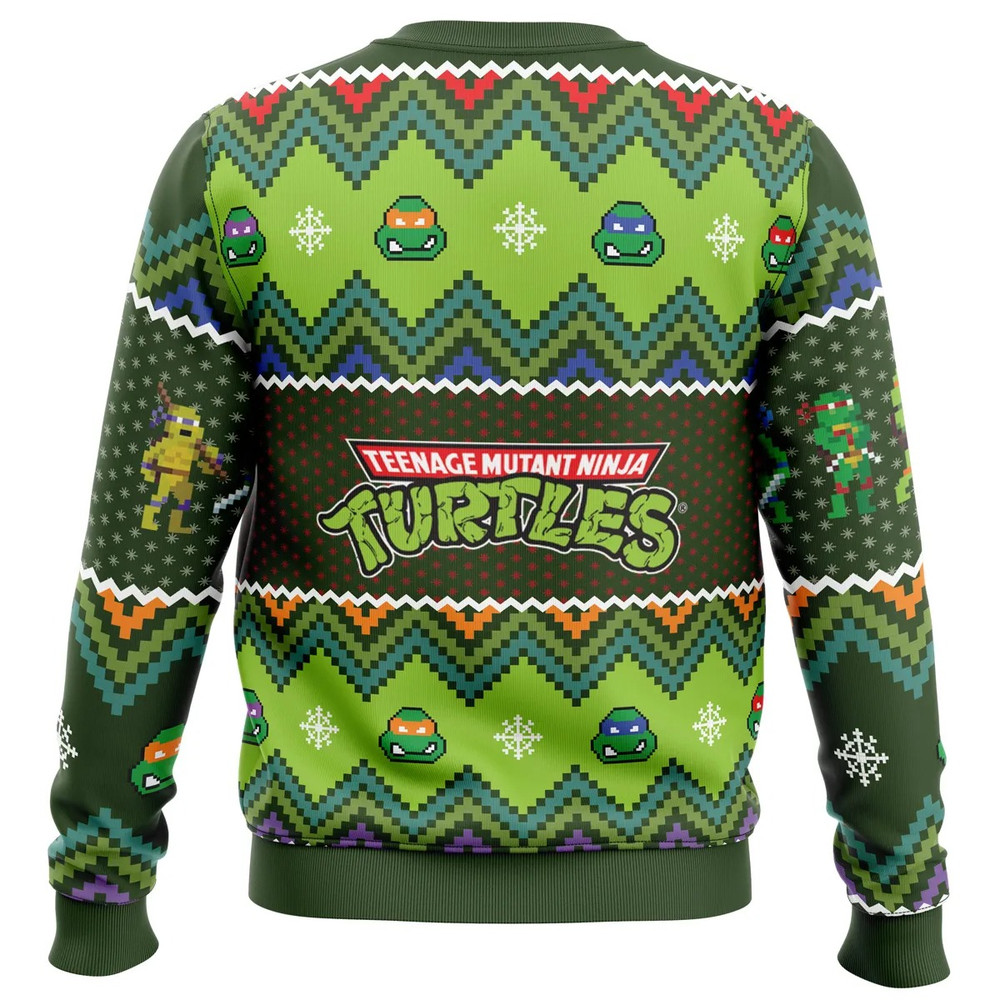 Teenage Mutant Ninja Turtles All Over Print Hoodie 3D Zip Hoodie 3D Ugly Christmas Sweater 3D Fleece Hoodie