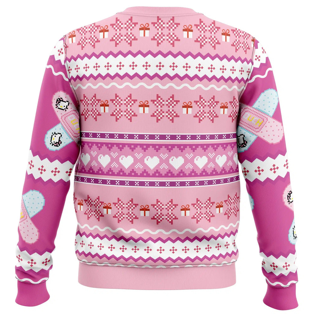 Hello Christmas Hello Kitty All Over Print Hoodie 3D Zip Hoodie 3D Ugly Christmas Sweater 3D Fleece Hoodie