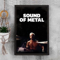 Sound of Metal Poster - Waterproof Canvas Film Poster - Movie Wall Art - Movie Poster Gift - Size A4 A3 A2 A1 - Unframed