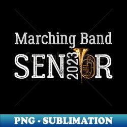Marching Band Senior 2023 Baritone Saxophone Player - Digital Sublimation Download File - Spice Up Your Sublimation Projects