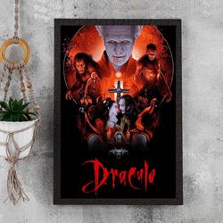 bram stoker's dracula movie poster - waterproof canvas film poster - movie wall art - movie poster gift - size a4 a3 a2
