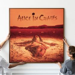 alice in chains dirt poster - album cover - music album - music poster gift - unframed.jpg