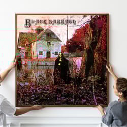 black sabbath first poster - album cover - music album - music poster gift - unframed.jpg
