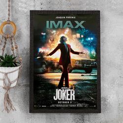 joker movie poster - waterproof canvas film poster - movie poster gift - size a4 a3 a2 a1 - unframed.jpg