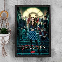 legacies season 2 hope mikaelson tv series poster - waterproof canvas poster - wall art - movie poster gift - size a4 a3