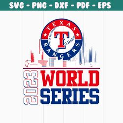 rangers world series 2023 champions svg file for cricut