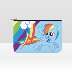 rainbow dash accessory pouch, makeup bag