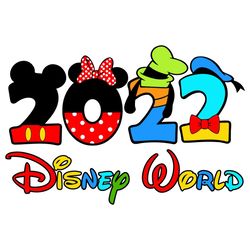 Disney World 2022 Family Trip Svg, Mickey And Friend Svg
