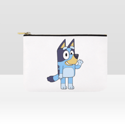 bluey accessory pouch, makeup bag