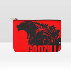 godzilla accessory pouch, makeup bag