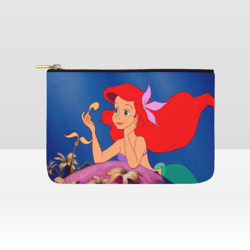 little mermaid accessory pouch, makeup bag