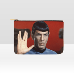 star trek spock accessory pouch, makeup bag