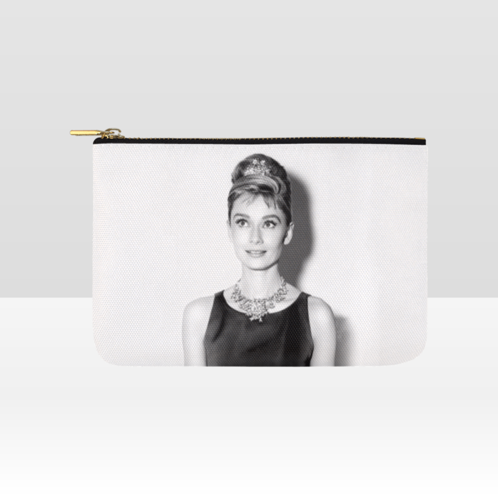 Audrey Hepburn Accessory Pouch, Makeup bag.png