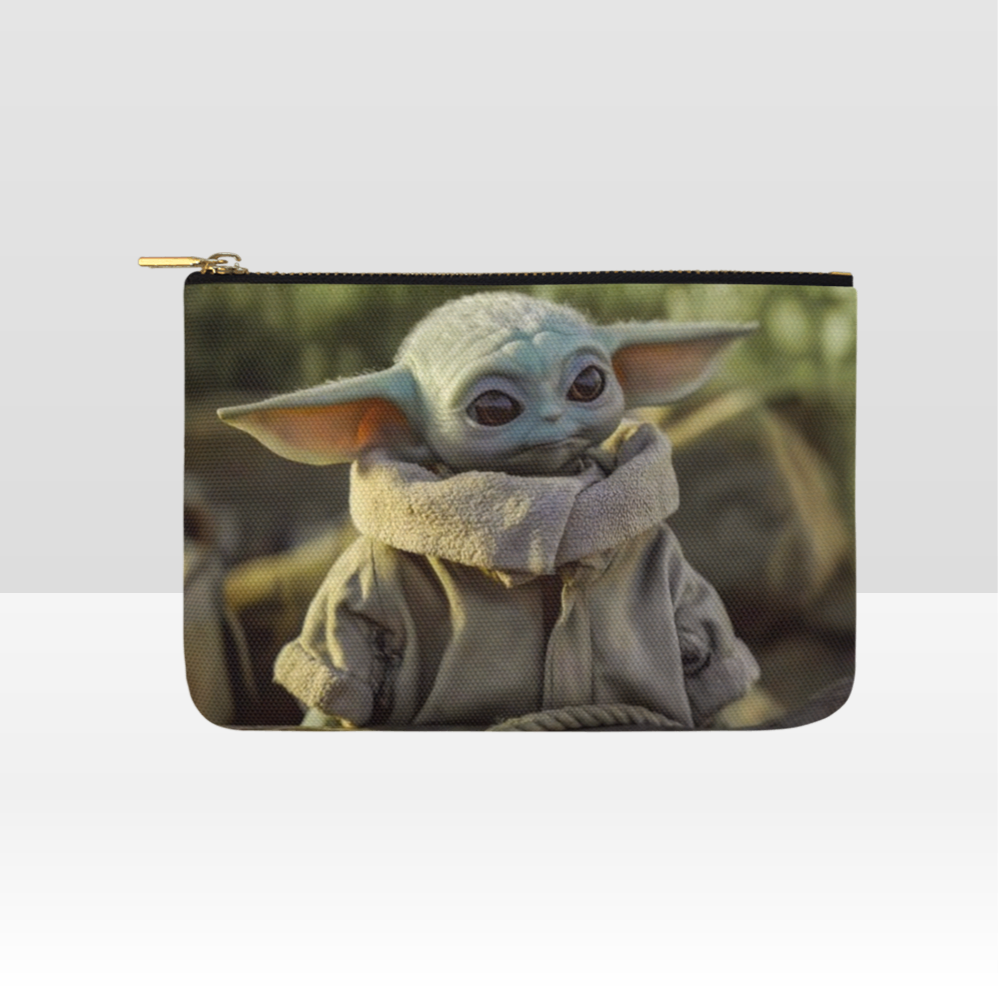 Baby Yoda Mandalorian Accessory Pouch, Makeup bag.png