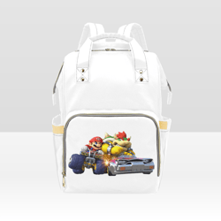 Mario Kart Diaper Bag Backpack