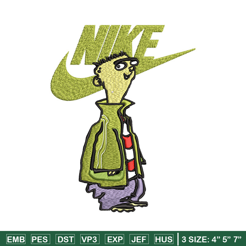 Cartoon Nike Embroidery design, Cartoon Embroidery, Nike design, Embroidery file, logo nike shirt, Instant download..jpg