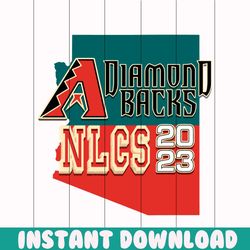 diamondbacks nlcs 2023 world series svg file for cricut