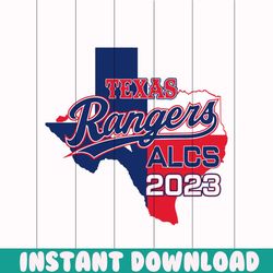 texas rangers alcs 2023 champions mlb svg download
