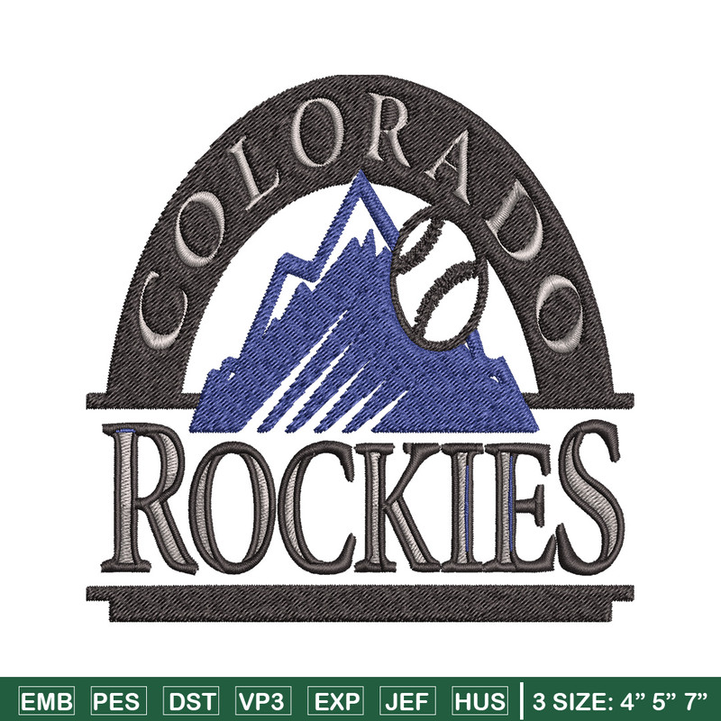Colorado Rockies logo Embroidery, MLB Embroidery, Sport embroidery, Logo Embroidery, MLB Embroidery design..jpg