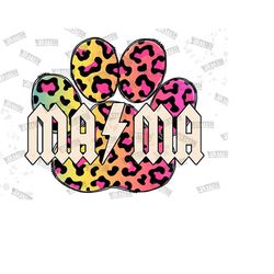 dog mama png, paw png, leopard, mama design, mama png, dog png, dog paw, dog mama sublimation, dog mom png, sublimation design, png design
