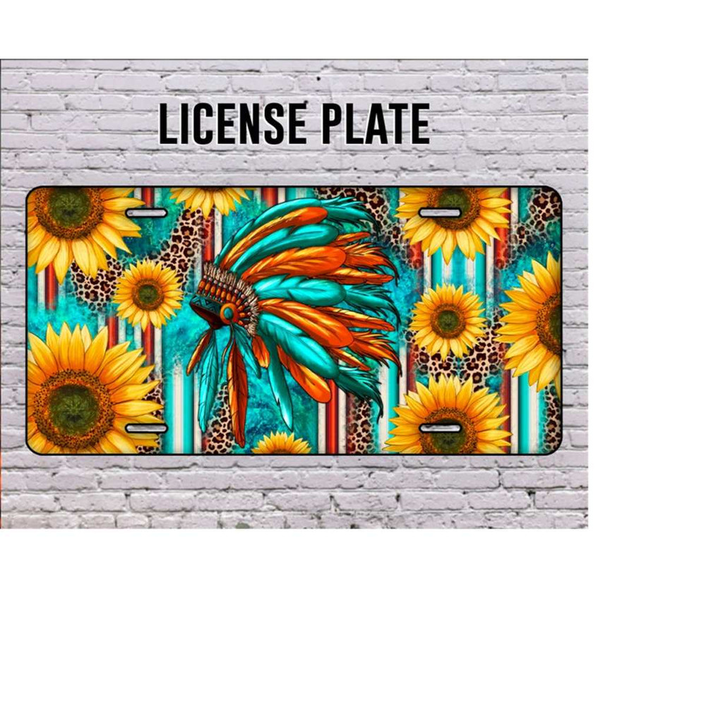 MR-11120238321-indian-headdress-license-plate-western-design-license-plate-image-1.jpg