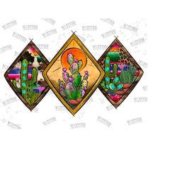 western serape sunset cactus  png, cactus png, serape background,serape cactus png, cowhide png, digital download, instant download