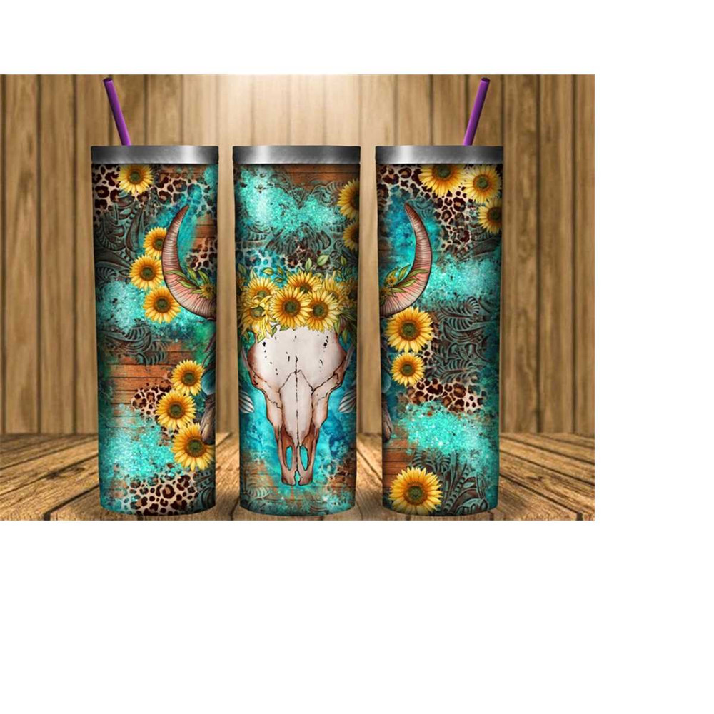 111202383026-boho-feathers-sunflower-crown-bull-skull-tumbler-png-20oz-image-1.jpg