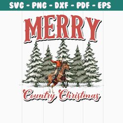cowboy merry country christmas png sublimation download