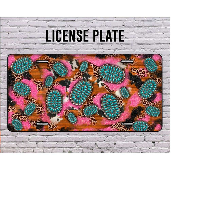 111202383443-western-turquoise-gemstone-license-plate-png-pink-glitter-image-1.jpg