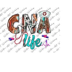 western cna life png, cna life png, nurse png, nurse clipart, cna png, cowhide serape cna png, leopard cna png downloads, png download
