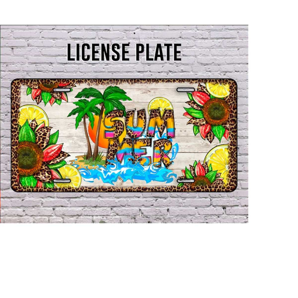111202384625-summer-sunflower-beach-license-plate-beach-design-license-image-1.jpg