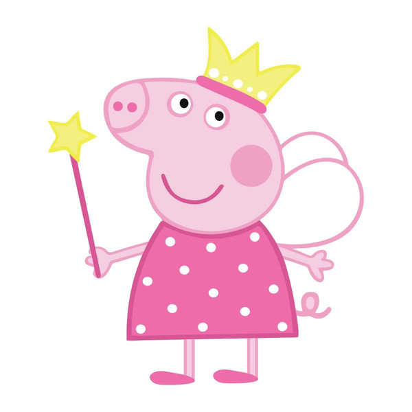 Peppa Pig Fairy SVG, Toddler Favorite Character SVG - Inspire Uplift