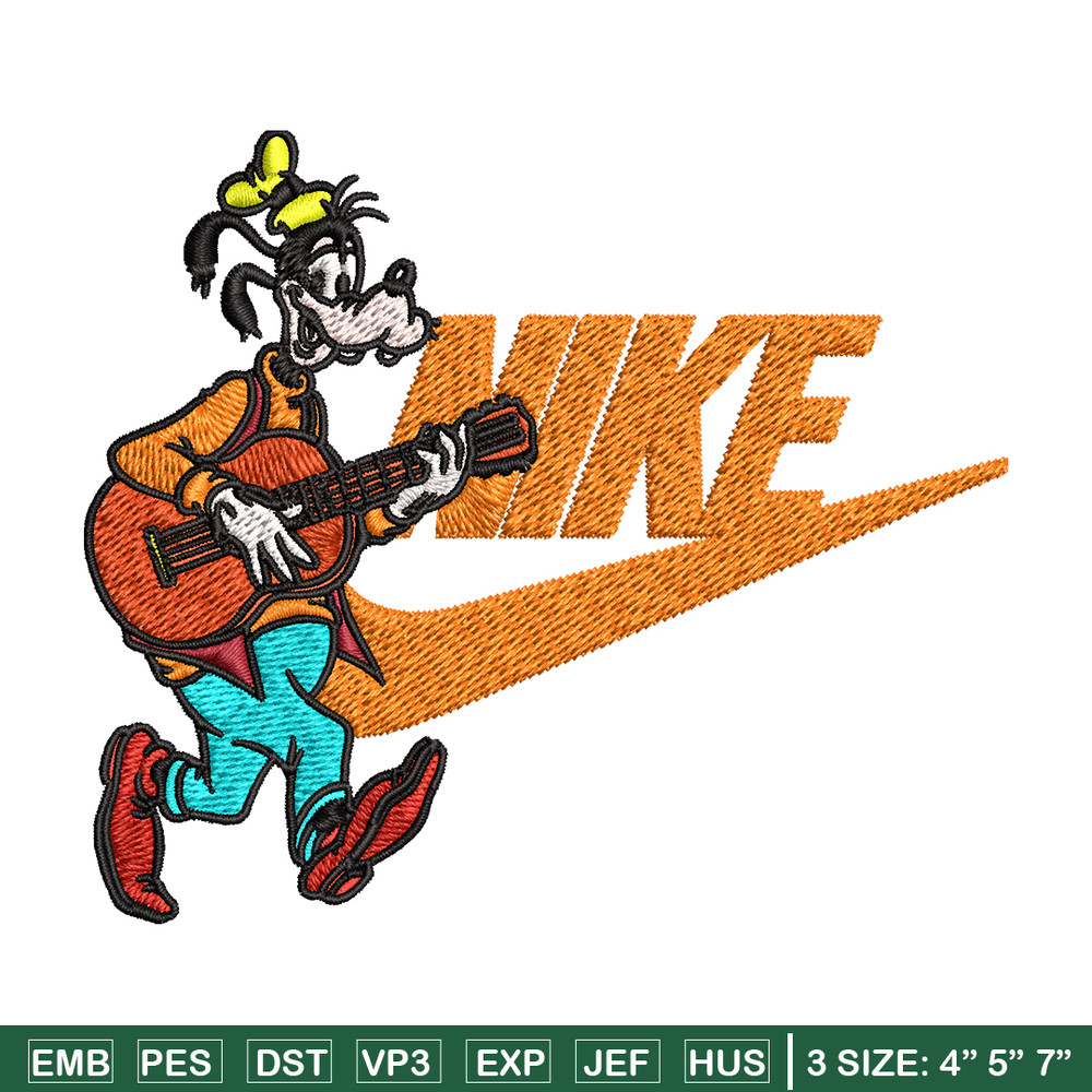 Goofy Nike Embroidery design, Disney Cartoon Embroidery, Nike design, Embroidery file, logo shirt, Instant download..jpg