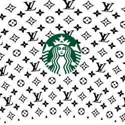 fashion coffe louis vuitton svg, starbucks wrap luxury svg, starbucks wrap svg, starbucks svg files, digital download
